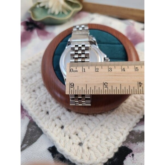 Timex Kaia Ladies Watch Blue Dial Crystal Bezel TW2V79600 Stainless Steel - Picture 4 of 7